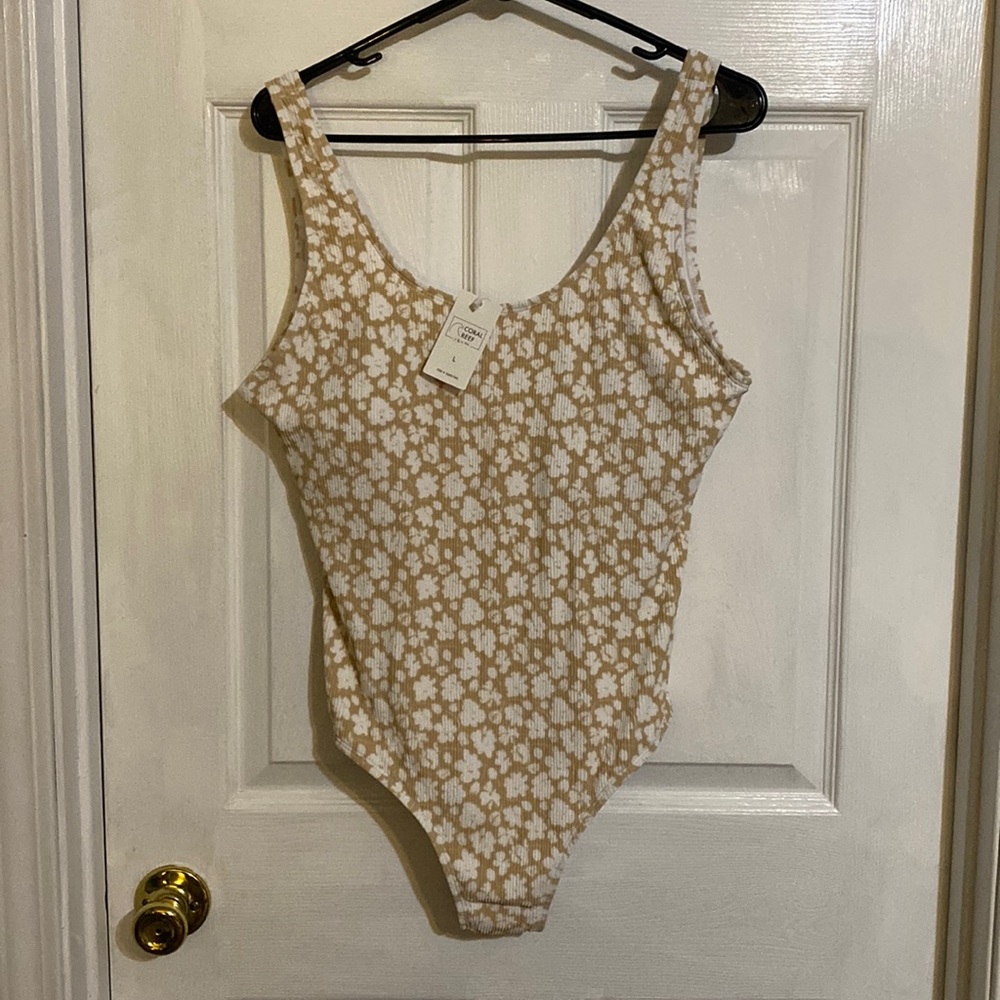 Floral swim suit